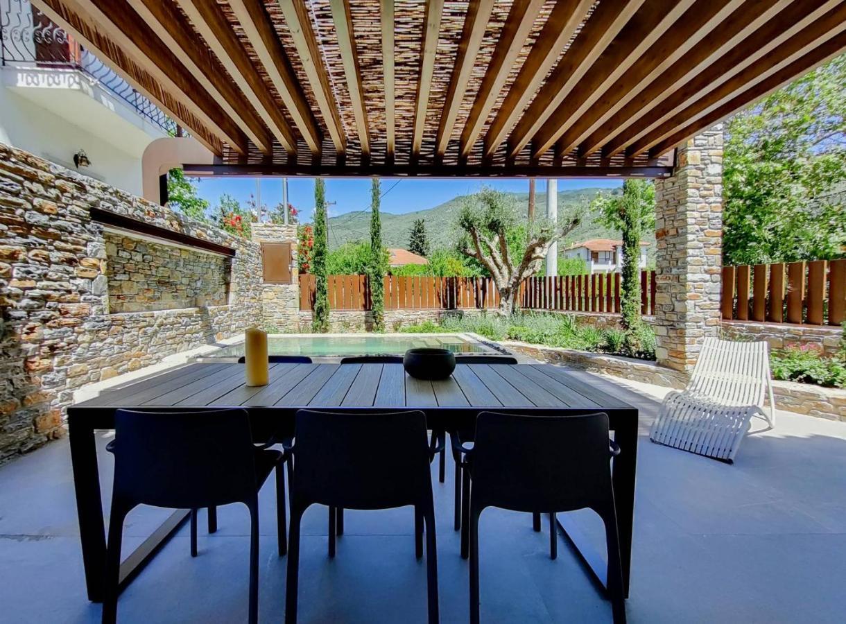 Lethe Villas With Private Pool Kato Gatzea Greece Bagian luar foto
