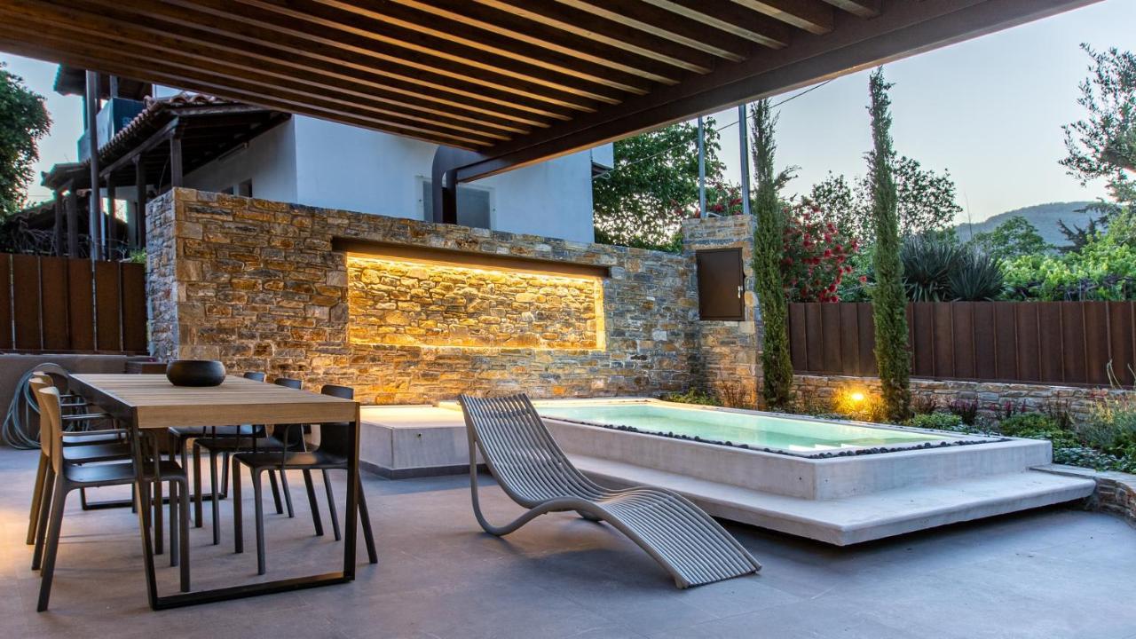 Lethe Villas With Private Pool Kato Gatzea Greece Bagian luar foto